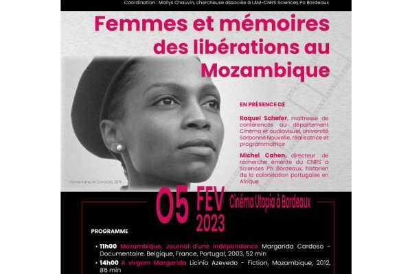 Projection-débat : Femmes et mémoires des libérations au Mozambique (5/02/2023)